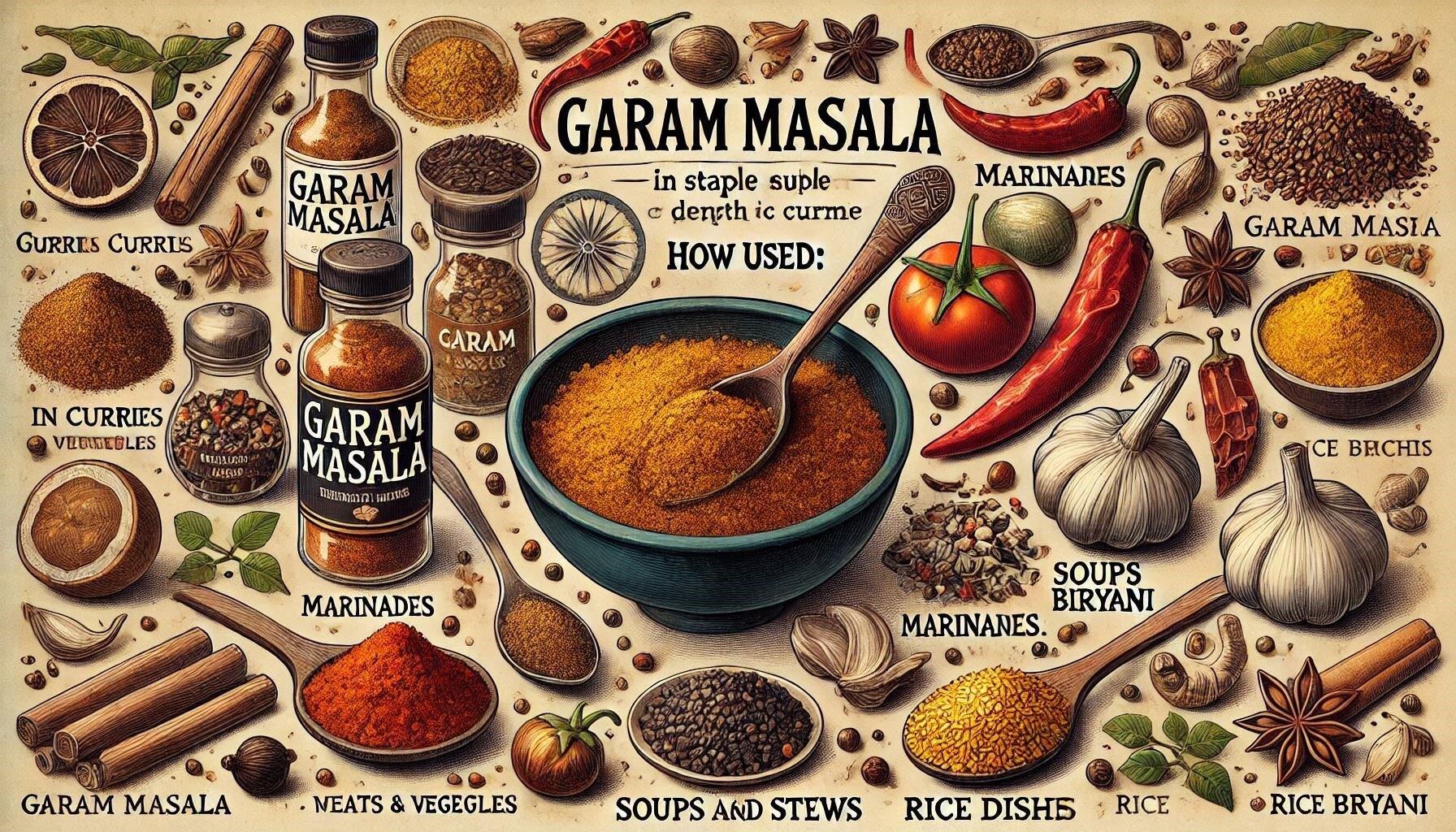 Garam Masala HOW USED Garam Masala HOW USED