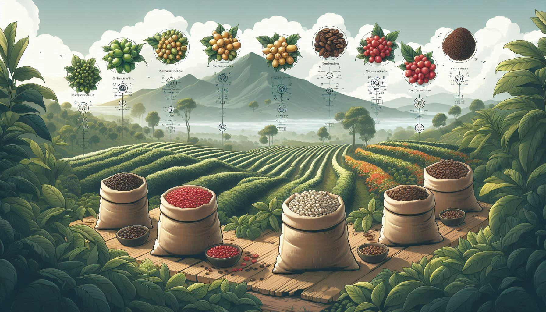 Varieties of Coffee5 Varieties of Coffee5