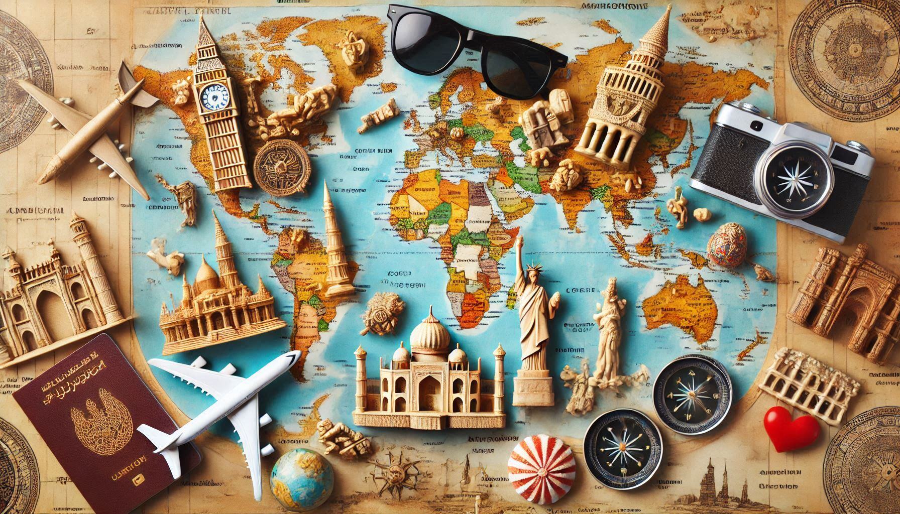 World Map of Travel